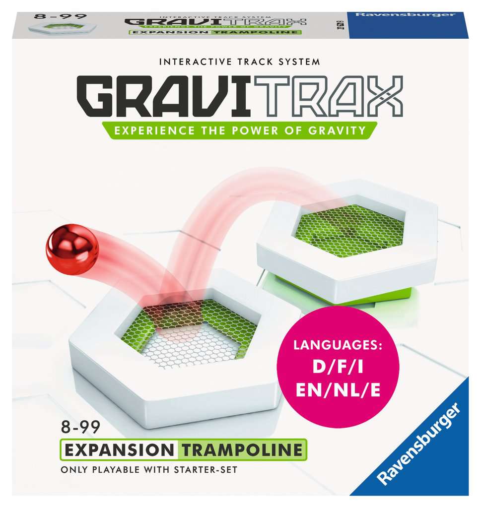 GraviTrax Bloc d'action Zipline / Tyrolienne - Jeu de construction STEM -  Circuit de billes créatif - Ravensburger- dès 8 ans
