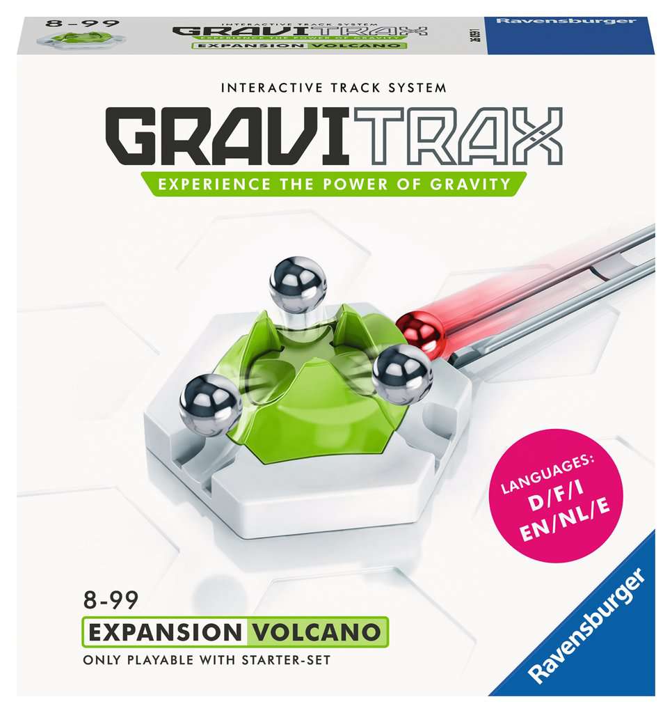 GraviTrax – Bloc d'action Volcano / Volcan – 26059 – Jeu de construction  STEM – Extension pour circuits de billes créatifs – L'ARBRE AUX LUTINS
