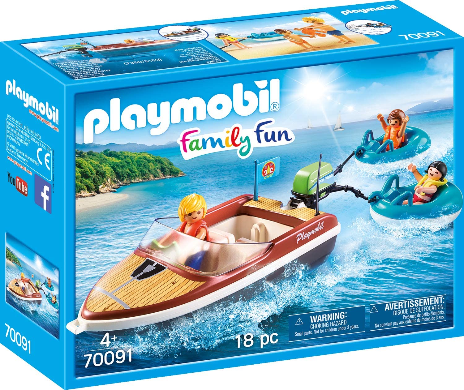 Famille de Vacanciers et Tente (Playmobil) – L'ARBRE AUX LUTINS