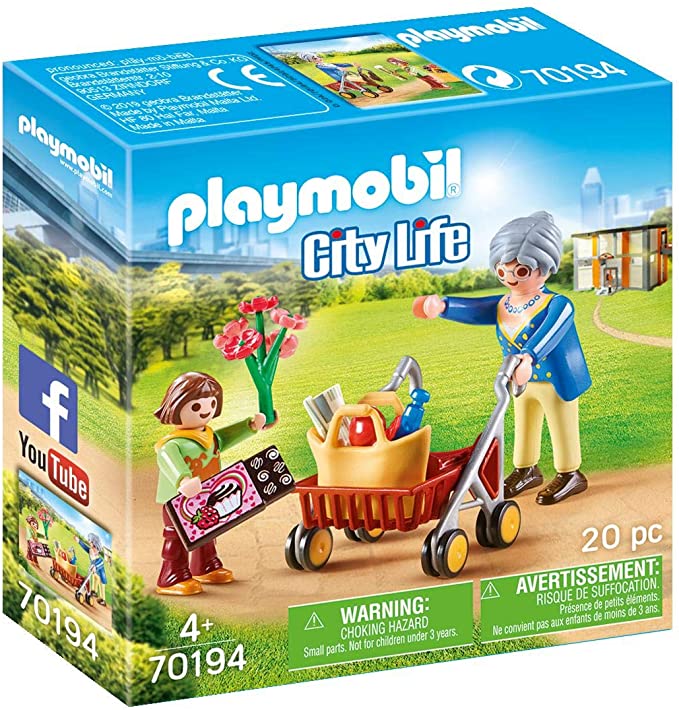 Petite Fille et Grand-Mère (Playmobil) – L'ARBRE AUX LUTINS