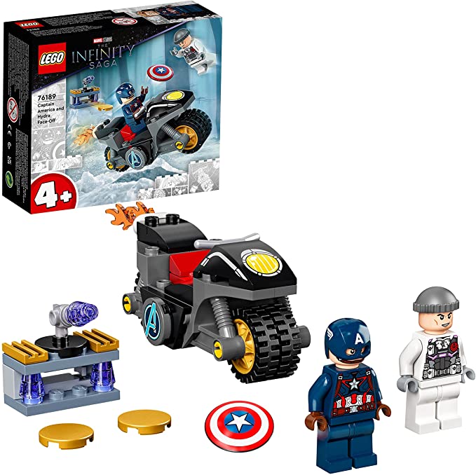 LEGO 76189 Marvel L'affrontement Entre Captain America et Hydra