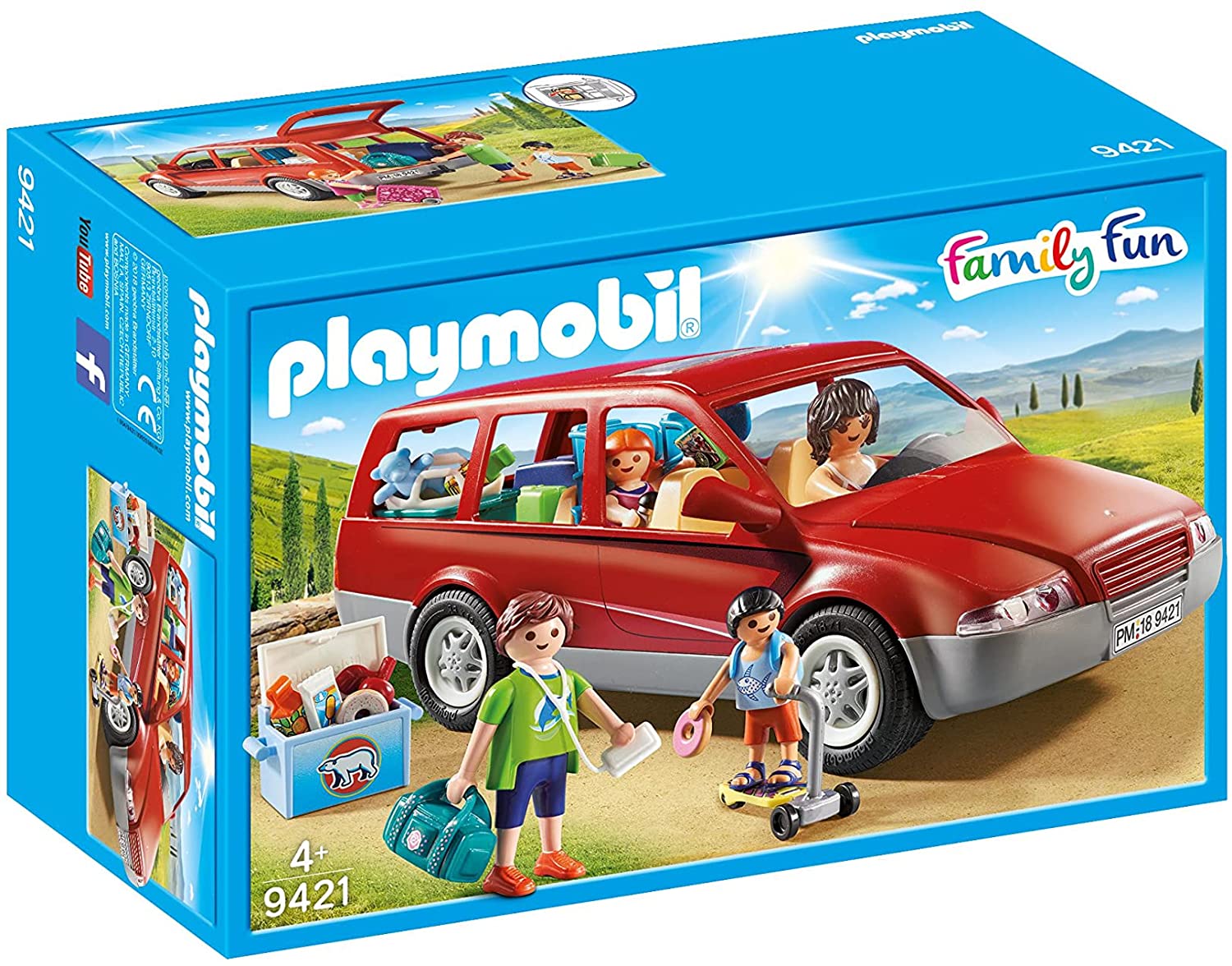Playmobil – Famille avec Voiture – 9421 – L'ARBRE AUX LUTINS