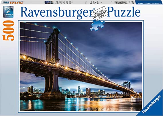 Puzzle Ado/adulte – Puzzle 500 p – New York, la ville qui ne dort jamais ( Ravensburger) – L'ARBRE AUX LUTINS