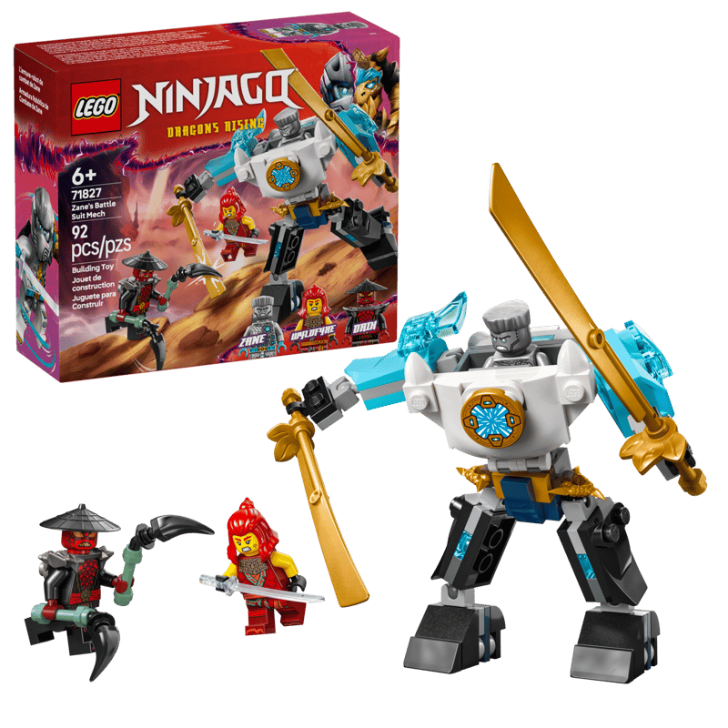 La super armure robot de Zane (Lego)